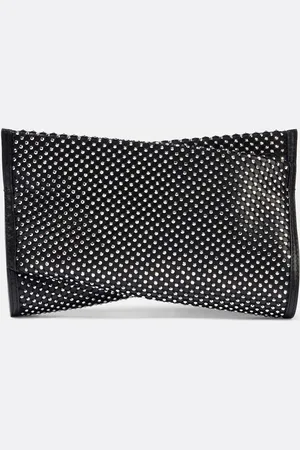 Christian Louboutin Loubitwist Small embellished leather clutch