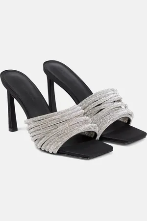 Simkhai Lena crystal-embellished high sandals