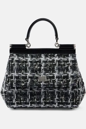 Dolce & Gabbana Sicily Medium boucle tote bag