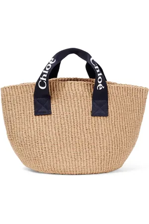 Chloé Logo paper basket bag