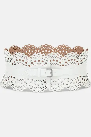 Alaïa Leather corset belt