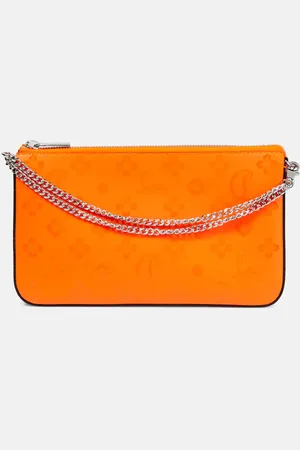Christian Louboutin Loubila printed leather clutch