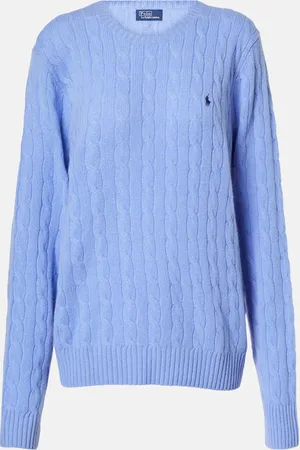 Ralph Lauren Julianna cable-knit wool and cashmere sweater