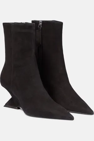The Attico Cheope suede leather ankle boots 60mm