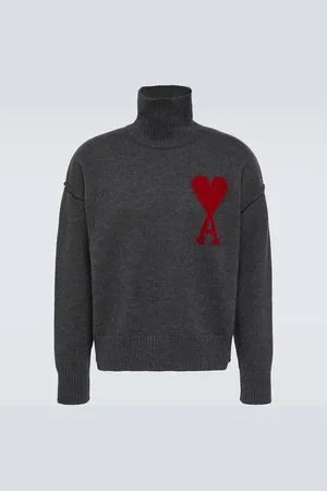 Ami Ami De Cour virgin wool turtleneck sweater