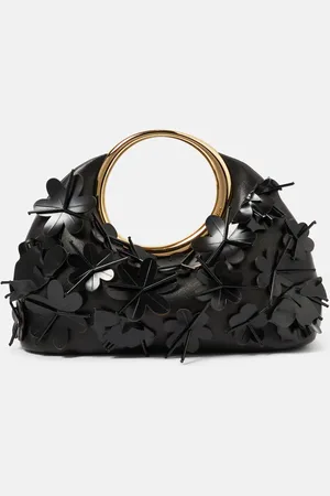 Jacquemus Le Petit Calino Brode Mini leather tote bag