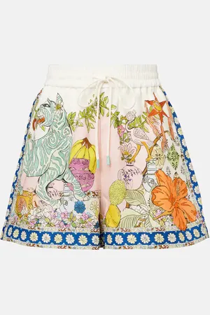 ALÉMAIS Hazel printed high-rise shorts