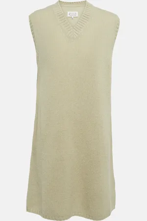 Maison Margiela Virgin wool sleeveless minidress