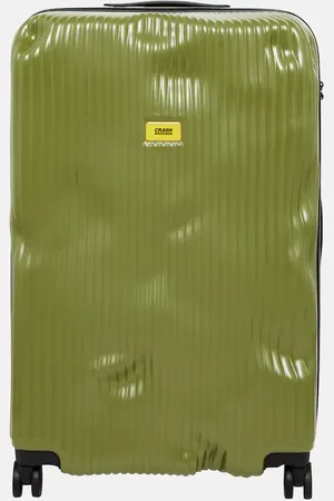Crash Stripe Large check-in suitcase