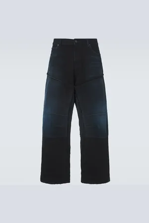 Balenciaga Double Knee wide-leg jeans