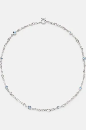 SPINELLI KILCOLLIN Gravity Estrella sterling necklace with aquamarines