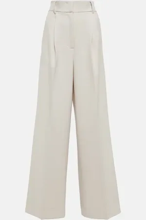 Dorothee Schumacher High-rise wide-leg wool-blend pants