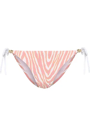 Heidi Klein Cape Town zebra-print bikini bottoms