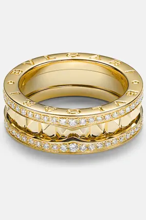 Bvlgari B.zero1 18kt ring with diamonds