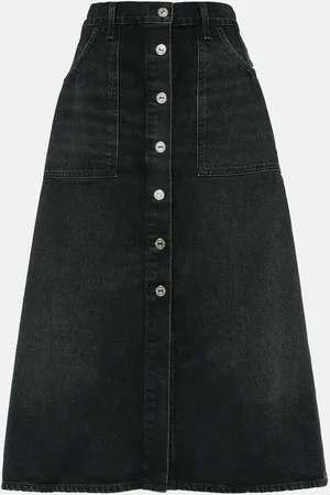 Citizens of Humanity Denim midi skirt