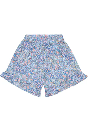 The New Society Albertina floral cotton shorts