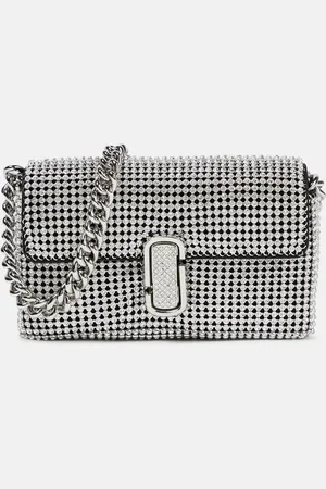 Marc Jacobs The J Marc Mini embellished shoulder bag
