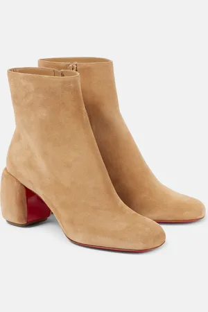 Christian Louboutin Minny Booty 70 suede ankle boots