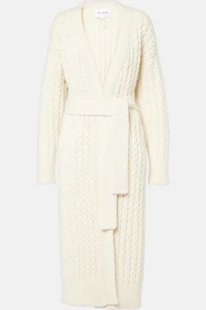 Alaïa AlaÃ¯a Wool wrap cardigan