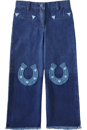 Stella McCartney Patch-applique straight jeans