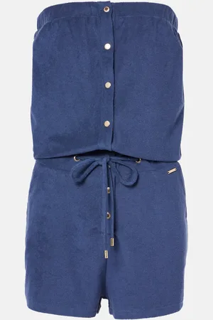 Melissa Odabash Naomi cotton-blend terry romper