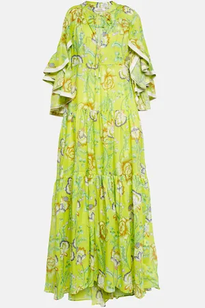 Dorothee Schumacher Floral ramie maxi dress
