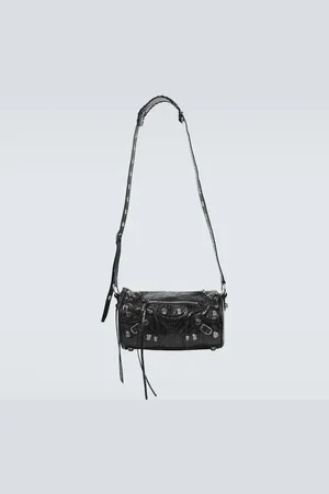 Balenciaga Le Cagole Cylinder leather shoulder bag