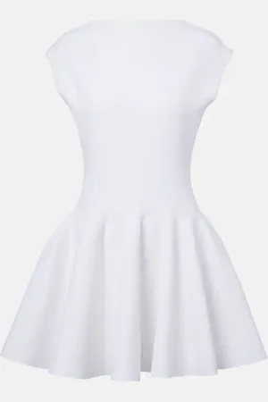 Alaïa Pleated minidress
