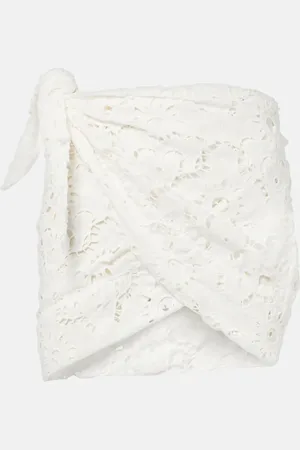 Farm Rio Sun broderie anglaise beach cover-up
