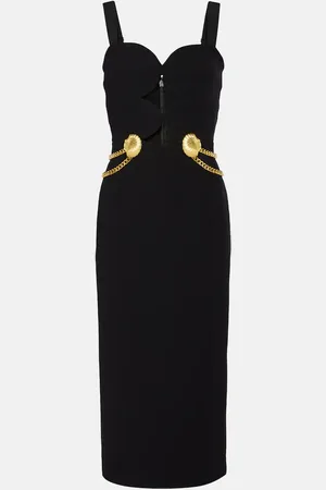 Rebecca Vallance Chelsea embellished cutout bustier dress