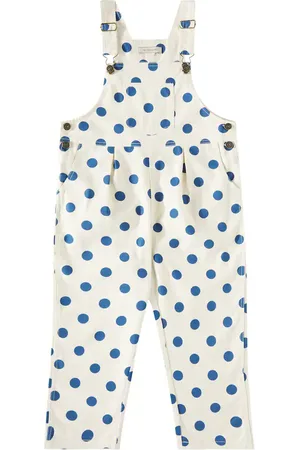 Konges Sløjd Nola printed denim overalls