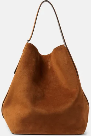 Totême Belted suede tote bag