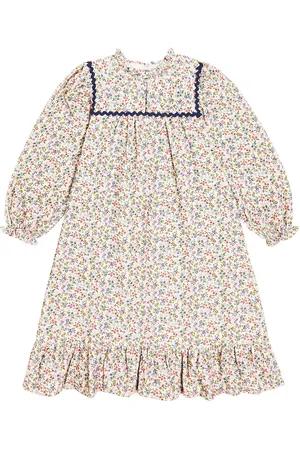 The New Society Seraphina floral corduroy dress