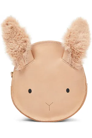 Donsje Kapi faux fur and leather backpack