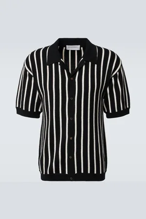 King & Tuckfield Striped wool shirt