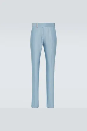 Tom Ford Atticus II silk twill suit pants