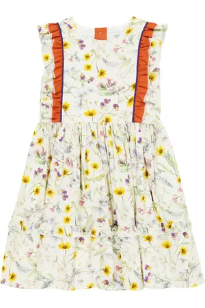PAADE Julie ruffle-trimmed floral dress