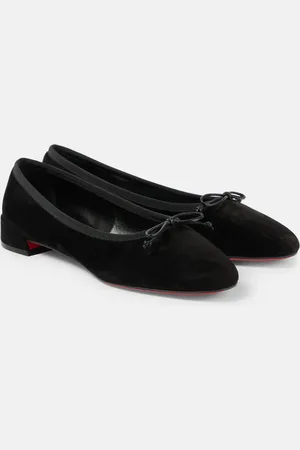 Christian Louboutin Sweetie Jane suede ballet flats