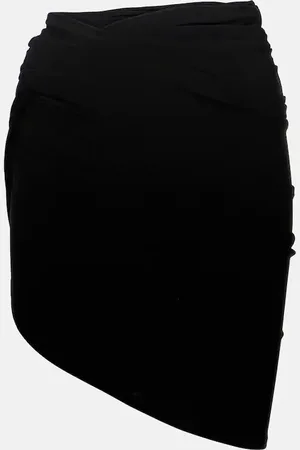 Jacquemus The Drapeado jersey miniskirt