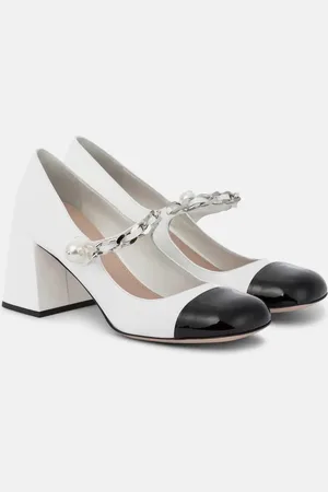 Miu Miu Mary Jane leather pumps