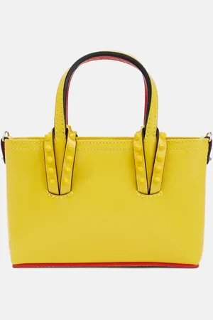 Christian Louboutin Cabata Nano patent leather tote bag
