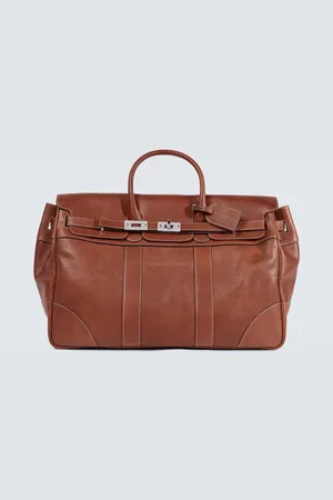 Brunello Cucinelli Leather duffel bag