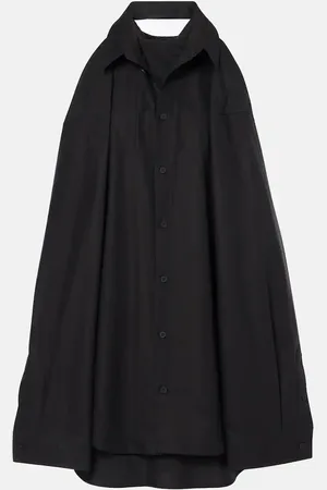 Balenciaga Suspended cotton shirt dress