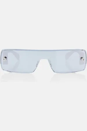 Alaïa Logo rectangular sunglasses