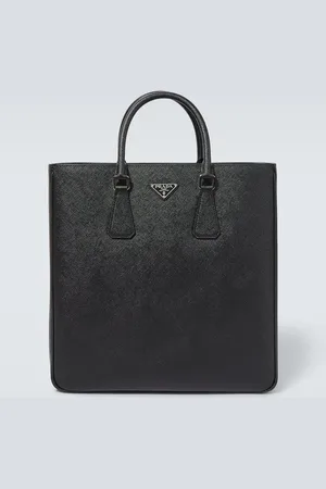 Prada Logo Saffiano leather tote bag