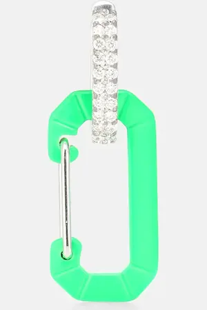 Eera Small Chiara 18kt white gold and diamond single earring