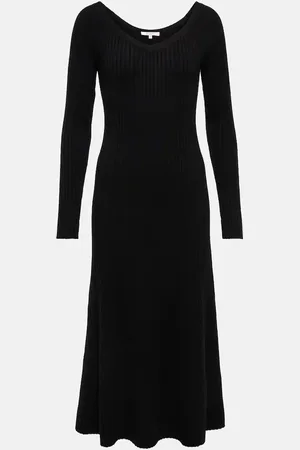 Dorothee Schumacher Smooth Silhouettes wool-blend midi dress