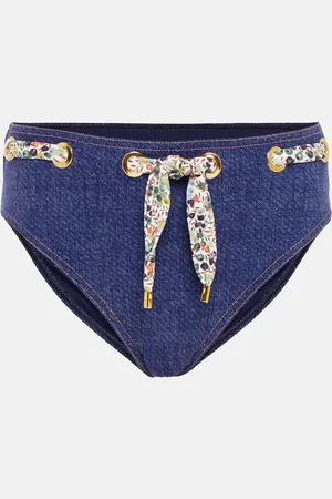 Karla Colletto Claire high-rise bikini bottoms