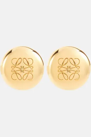 Loewe Anagram Pebble sterling silver earrings