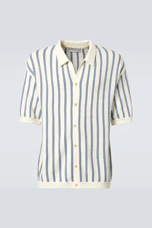 King & Tuckfield Striped wool shirt